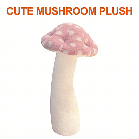 Giant Mushroom Shaped Plush Body Pillow
